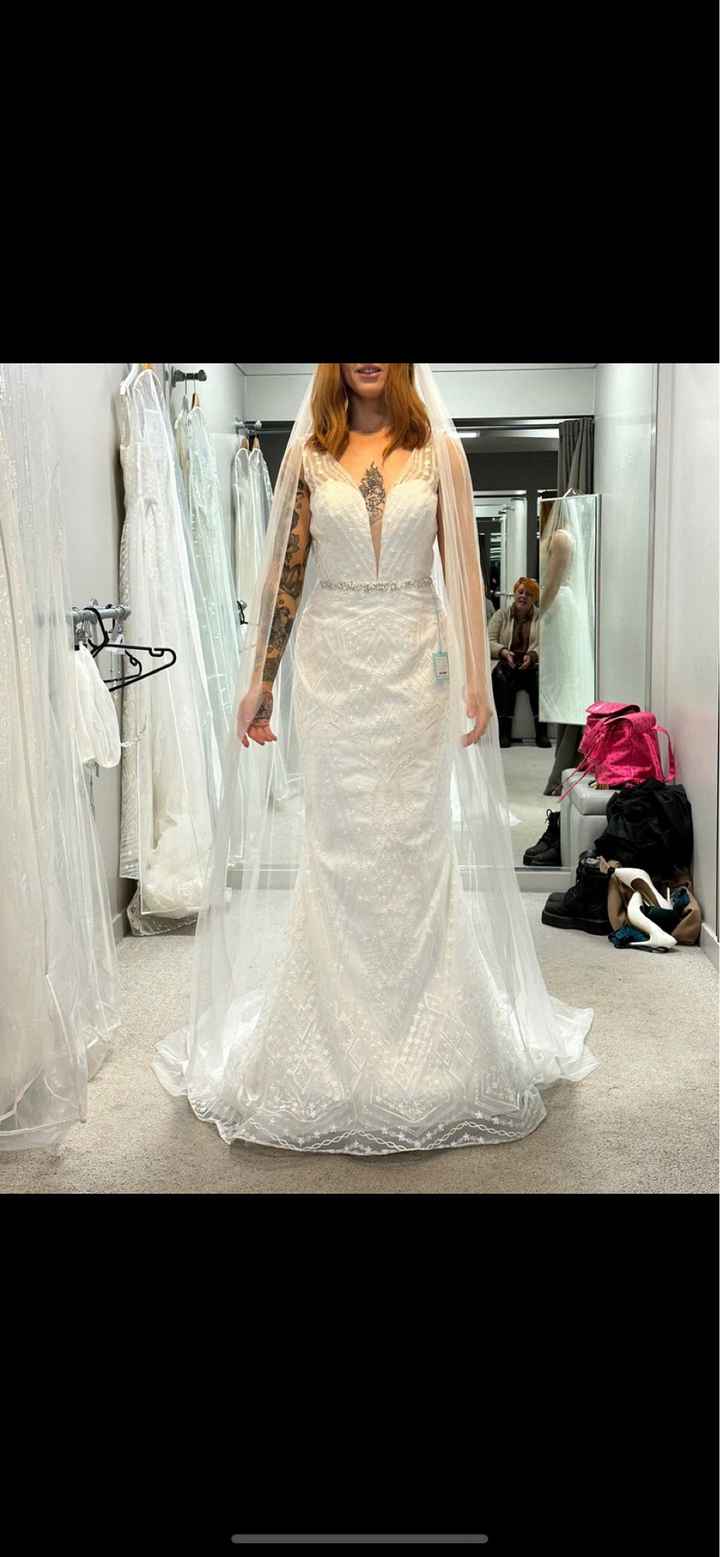 Wedding dress overskirt or not Help!!! - 2