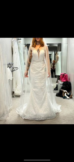 Wedding dress overskirt or not Help!!! 2