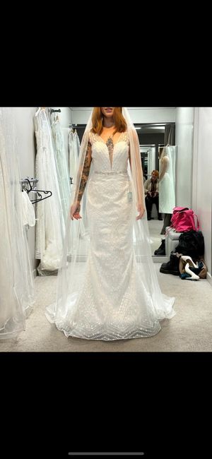 Wedding dress overskirt or not Help!!! - 2
