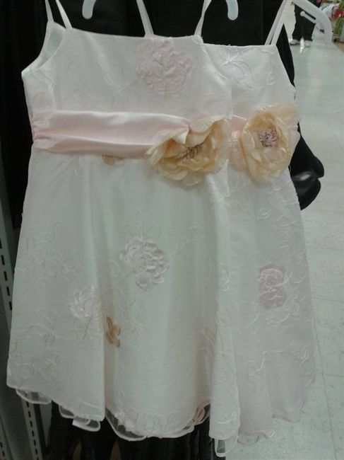 Flower girls dresses....