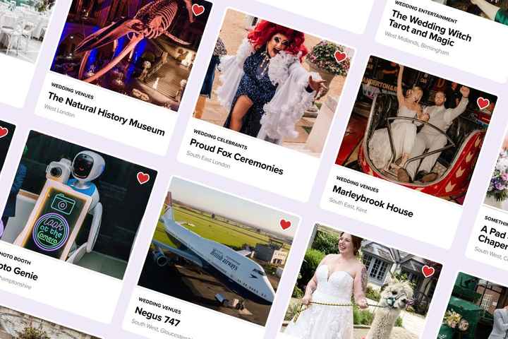 Explore our most quirky wedding vendors! 💎 - 1