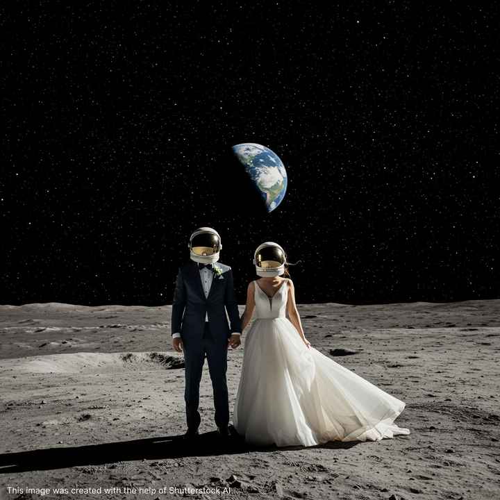 Introducing Moon Weddings: You heard it here first! 🚀 Would you say 'I do' in space? - 1
