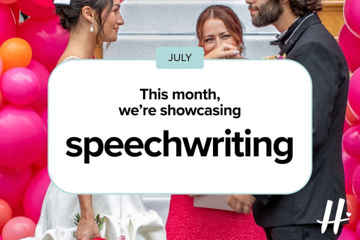 Speech writing stressing you out? Let Hitched help ✍🏼 - 1