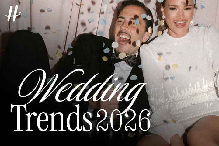 Hot off the press: Wedding trends 2026 unveiled! ✨ - 1
