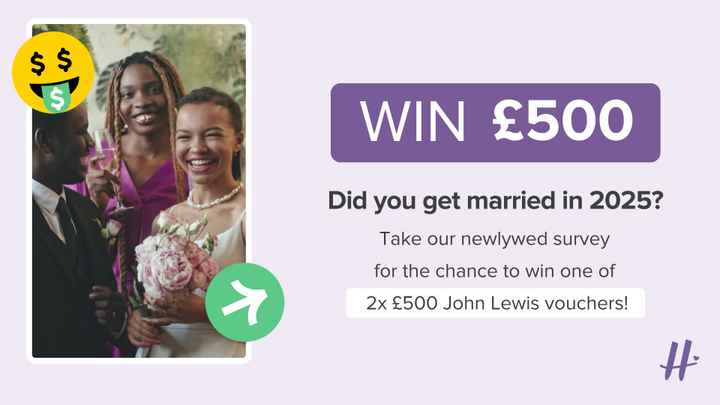 Just married? Win a £500 John Lewis voucher 🎉 - 1