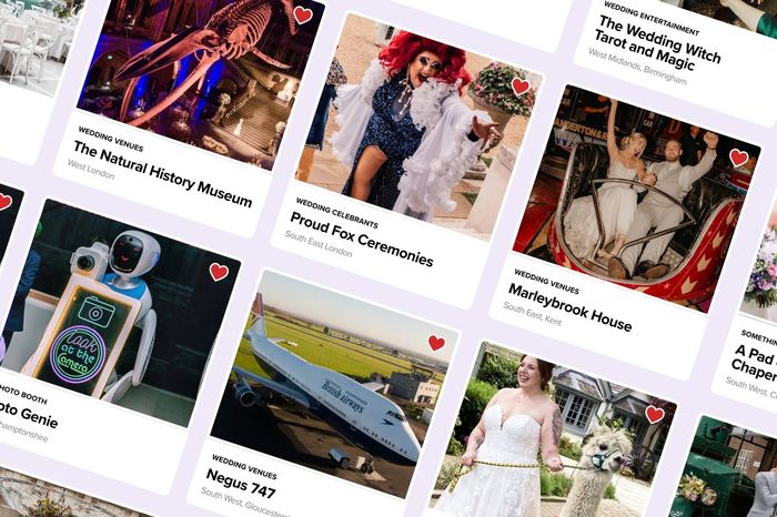 Explore our most quirky wedding vendors! 💎 1