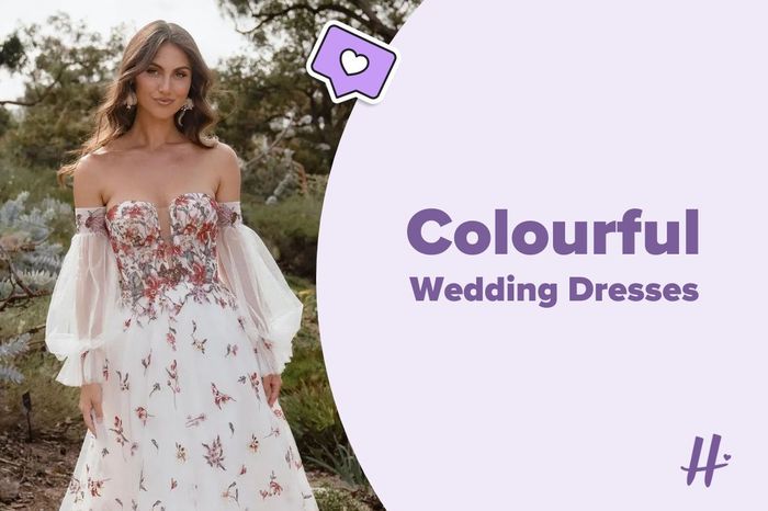 Dare to be different with a colourful gown? 💃 1