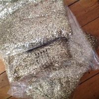 Re: Gold sequin bridesmaid dresses