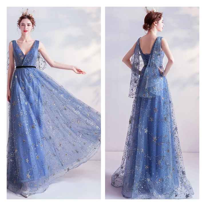 Blue Wedding Gowns for my Blue Wedding Theme - 5
