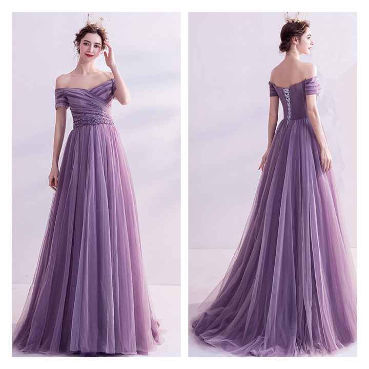 Purple Bridesmaid Dresses for Wedding - 2