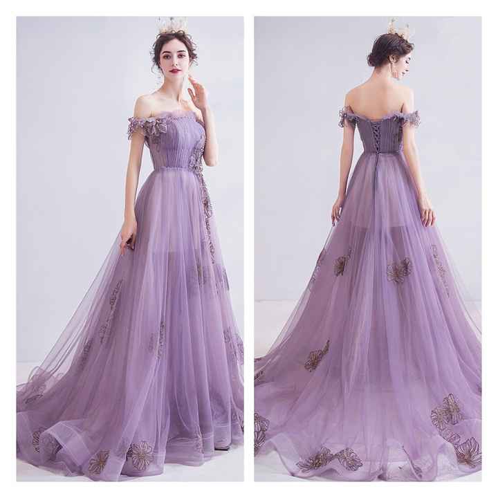 Purple Bridesmaid Dresses for Wedding - 3