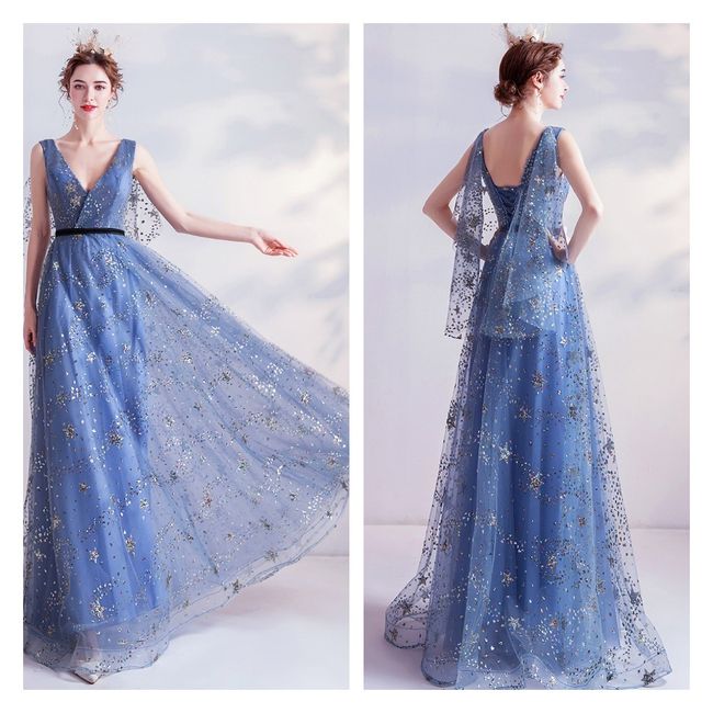 Blue Wedding Gowns for my Blue Wedding Theme 5