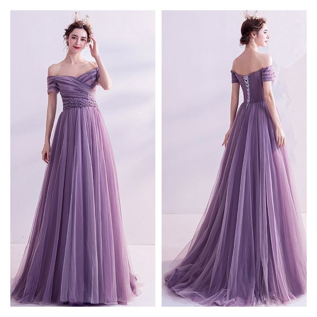 Purple Bridesmaid Dresses for Wedding 2