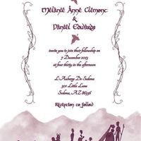 Our wedding so far! *flashes*