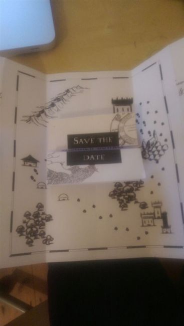 Home made Save the Dates- Flash