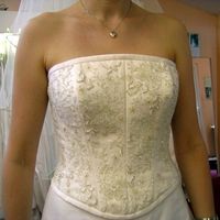 FS: Wedding dress size 11/12, Bridesmaid dresses x 2