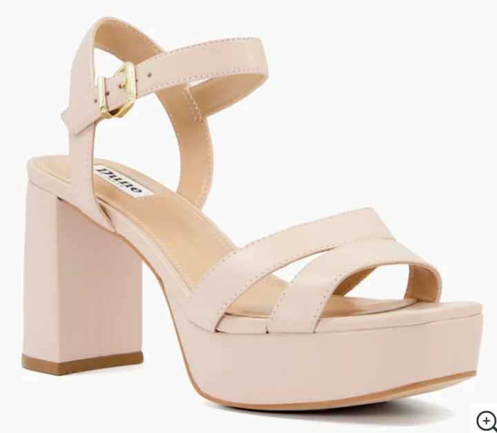 Platform heels for beach wedding? - 2