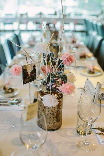 Rustic crafty wedding decor for sale - gold decorative jars / bottles, rustic hearts, sparkly headba