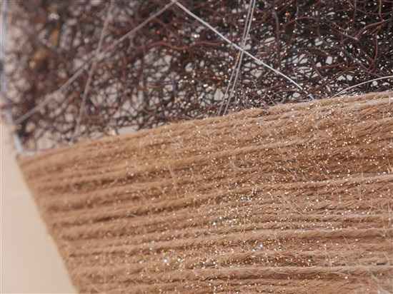 Rustic crafty wedding decor for sale - gold decorative jars / bottles, rustic hearts, sparkly headba