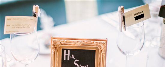 Rustic crafty wedding decor for sale - gold decorative jars / bottles, rustic hearts, sparkly headba