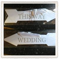 Re: Wedding signs