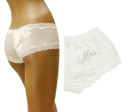 Just ordered my Mary Green wedding knickers.... On Sale & Flash