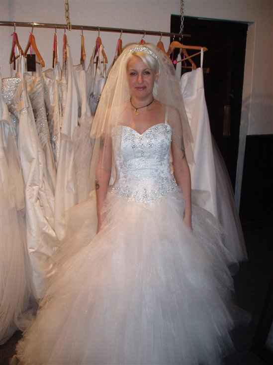 Tried my dress on today with **flash**