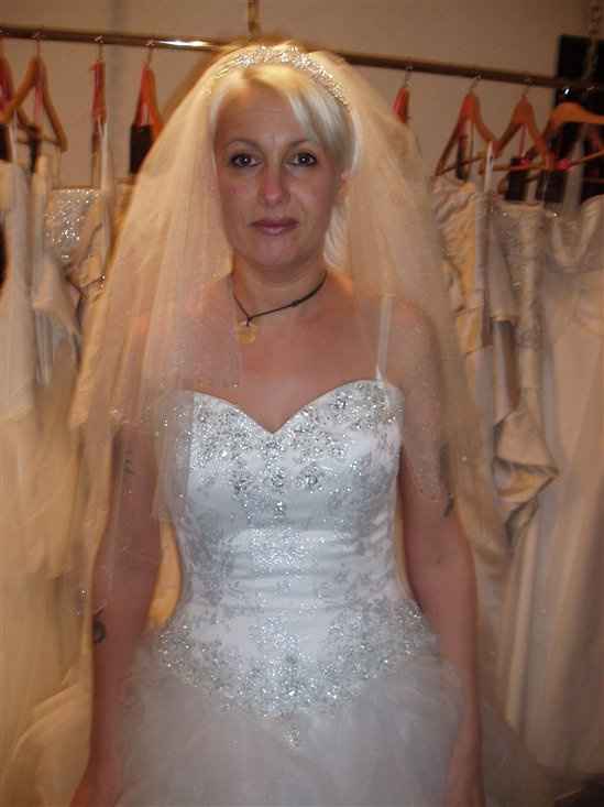 Tried my dress on today with **flash**