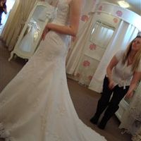 very quick wedding dress flash!