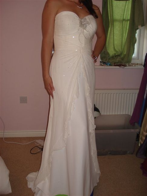 stunning bnwt ivory wedding dress size 14