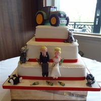 Re: Show me your wedding cakes? (: