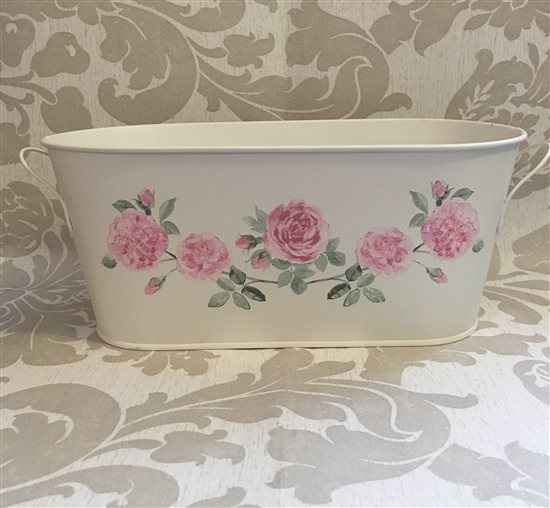Ikea Rosèpeppar Oval Plant Pot NEW Perfect for Vintage or Spring Wedding