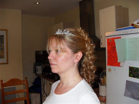 Panic over - hair trial pics :)