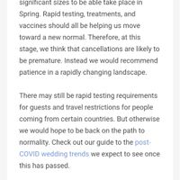 Any March 2021 Brides?! No idea what to do ... - 2