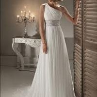 Re: Grecian Chiffon Brides Dress?