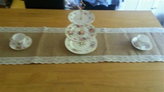 Rustic Vintage Hessian Lace Shabby Chic Wedding Items