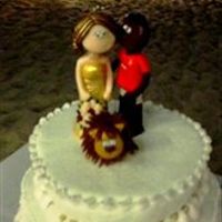 Re: Personalised wedding topper