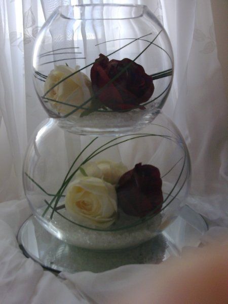 Re: table centre pieces...opinions/advice please?