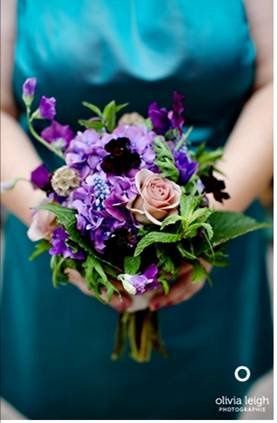 Re: Finally decided wedding colours. Anyone else having Purple and Teal?