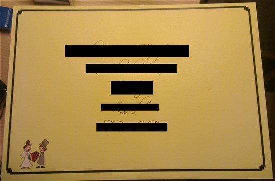 Re: Save the date cards