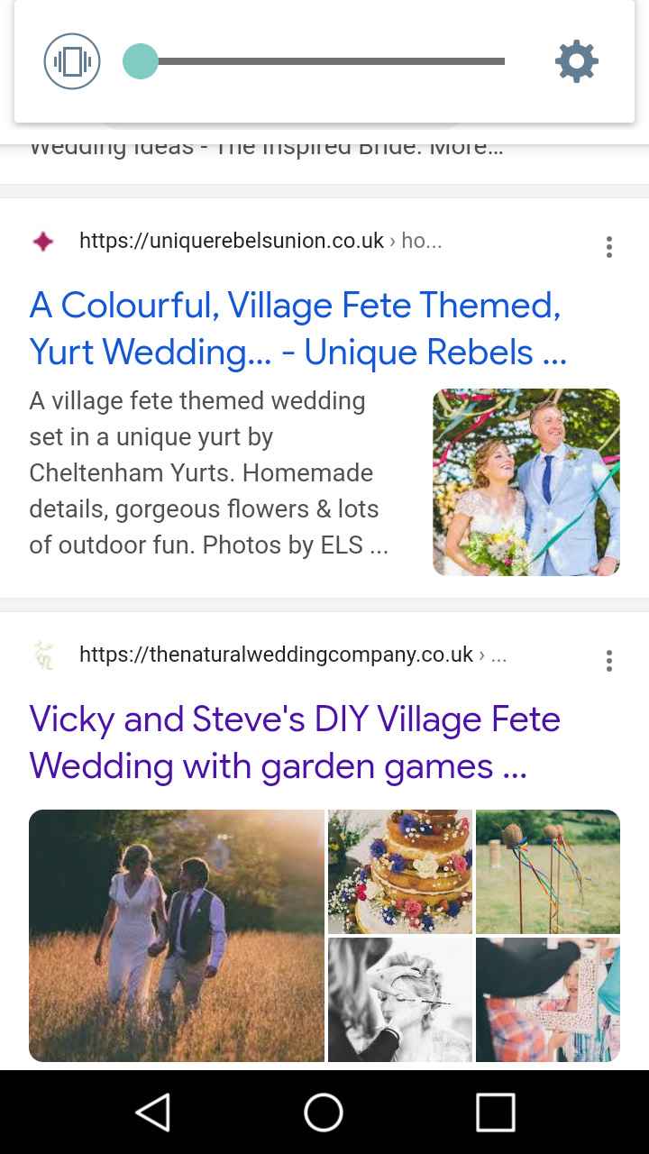 Village fete themed weddings 2