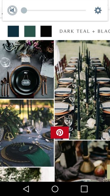 Black wedding dress - what colour flowers? 3