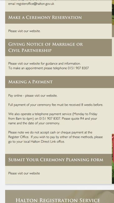 Registry Office Wedding - top tips/rest of day? 2