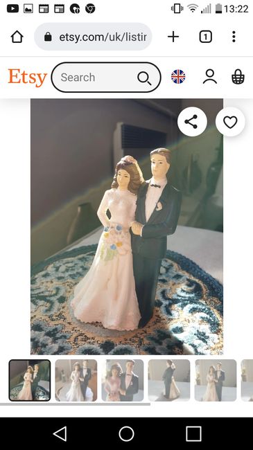 Where to find wedding cake toppers? - 1