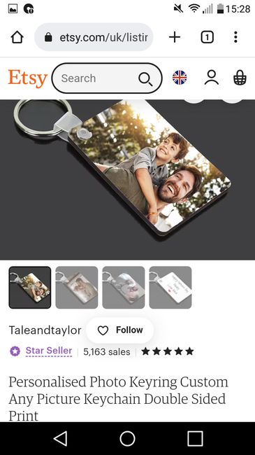 Favours for tables 2