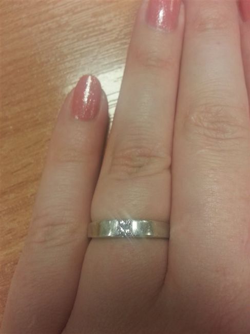 Re: FLASH your engagement ring!