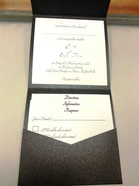 Re: Invitations