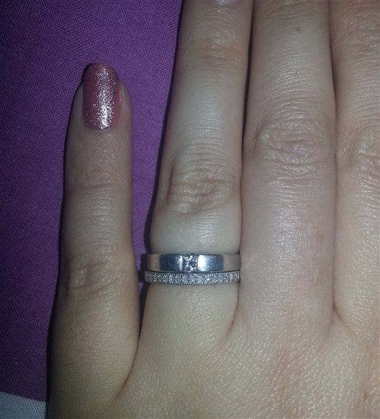 Re: Wedding ring flash please!