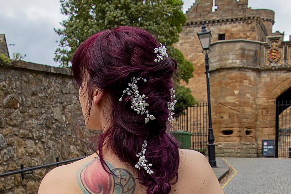 Unique wedding hairstyles