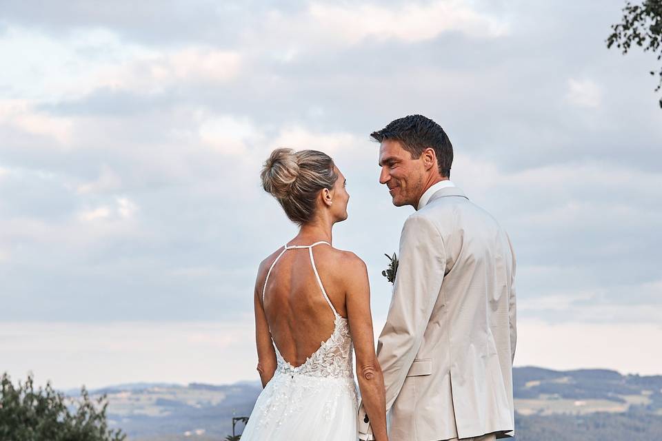 Sunset couple's shoot